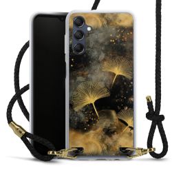 Carry Case Transparent Leather black/gold