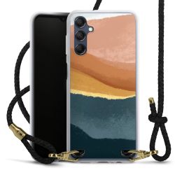 Carry Case Transparent Leather black/gold