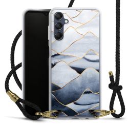 Carry Case Transparent Leather black/gold