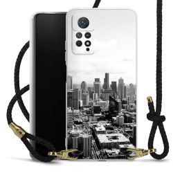 Carry Case Transparent Leather black/gold