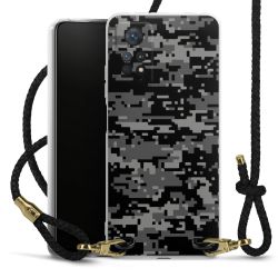 Carry Case Transparent Leather black/gold