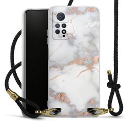 Carry Case Transparent Leather black/gold