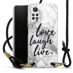 Carry Case Transparent Leather black/gold