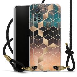 Carry Case Transparent Leather black/gold