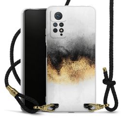 Carry Case Transparent Leather black/gold