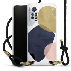 Carry Case Transparent Leather black/gold