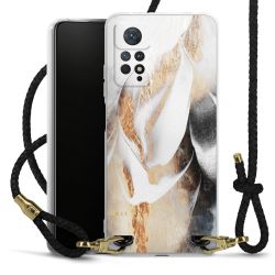 Carry Case Transparent Leather black/gold