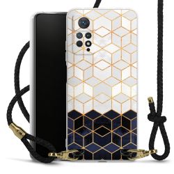 Carry Case Transparent Leather black/gold