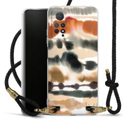 Carry Case Transparent Leather black/gold