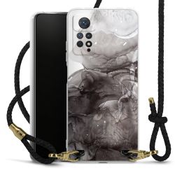 Carry Case Transparent Leather black/gold