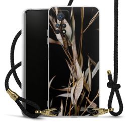 Carry Case Transparent Leather black/gold