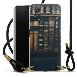 Carry Case Transparent Leather black/gold