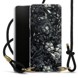 Carry Case Transparent Leather black/gold