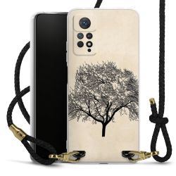 Carry Case Transparent Leather black/gold