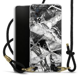 Carry Case Transparent Leather black/gold