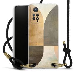 Carry Case Transparent Leather black/gold