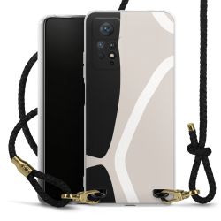 Carry Case Transparent Leather black/gold