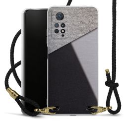 Carry Case Transparent Leather black/gold