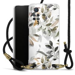 Carry Case Transparent Leather black/gold