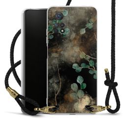 Carry Case Transparent Leather black/gold