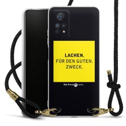 Carry Case Transparent Leder schwarz/gold