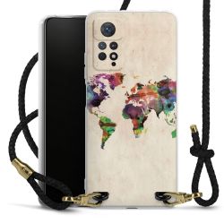 Carry Case Transparent Leather black/gold