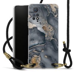 Carry Case Transparent Leather black/gold