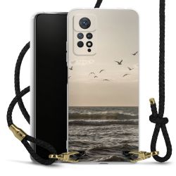 Carry Case Transparent Leather black/gold