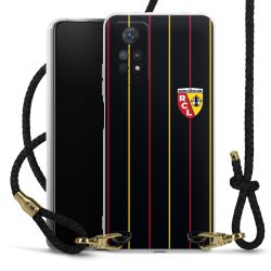 Carry Case Transparent Leather black/gold