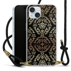 Carry Case Transparent Leather black/gold