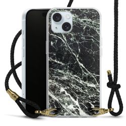 Carry Case Transparent Leather black/gold