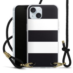 Carry Case Transparent Leather black/gold