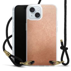 Carry Case Transparent Leather black/gold