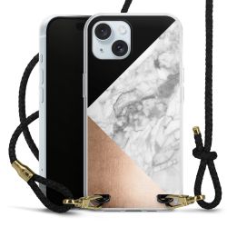 Carry Case Transparent Leather black/gold