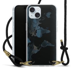 Carry Case Transparent Leather black/gold