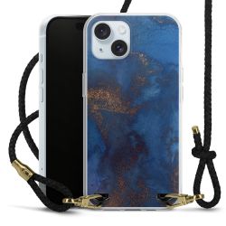 Carry Case Transparent Leather black/gold