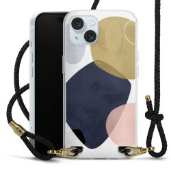 Carry Case Transparent Leather black/gold