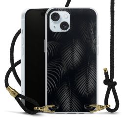 Carry Case Transparent Leather black/gold