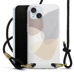 Carry Case Transparent Leather black/gold