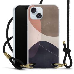 Carry Case Transparent Leather black/gold