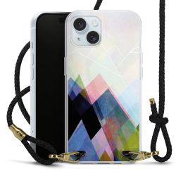 Carry Case Transparent Leather black/gold