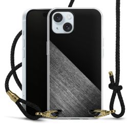 Carry Case Transparent Leather black/gold