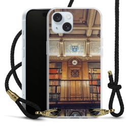 Carry Case Transparent Leather black/gold