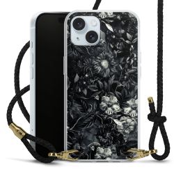 Carry Case Transparent Leather black/gold