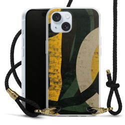 Carry Case Transparent Leather black/gold