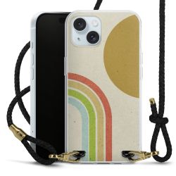 Carry Case Transparent Leather black/gold