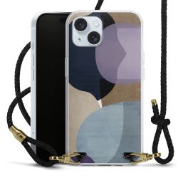 Carry Case Transparent Leather black/gold