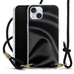 Carry Case Transparent Leather black/gold