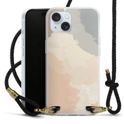 Carry Case Transparent Leather black/gold