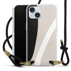 Carry Case Transparent Leather black/gold